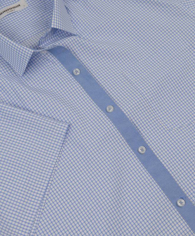 Рубашка мужская Grossir 7211G к/р